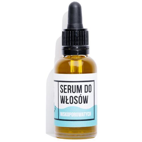 Miniaturka artykułu - CZTERY SZPAKI (4szpaki) Serum do włos&oacute;w niskoporowatych, 30ml KR&Oacute;TKA DATA 22.06.2026