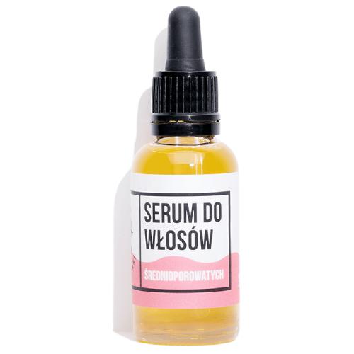 Miniaturka artykułu - CZTERY SZPAKI (4szpaki) Serum do włosów średnioporowatych, 30ml