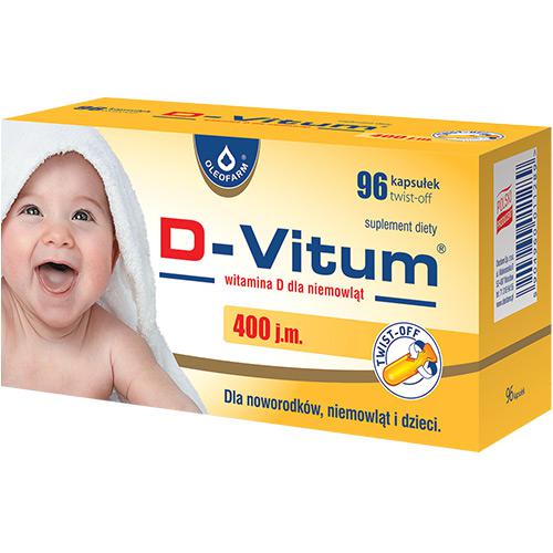 D-VITUM - 96 kapsułek twist-off 