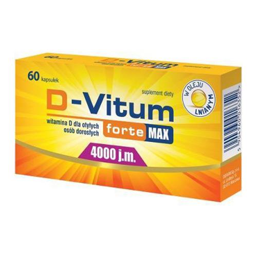 D-Vitum Forte 4000 j.m. - 60 kapsułek 