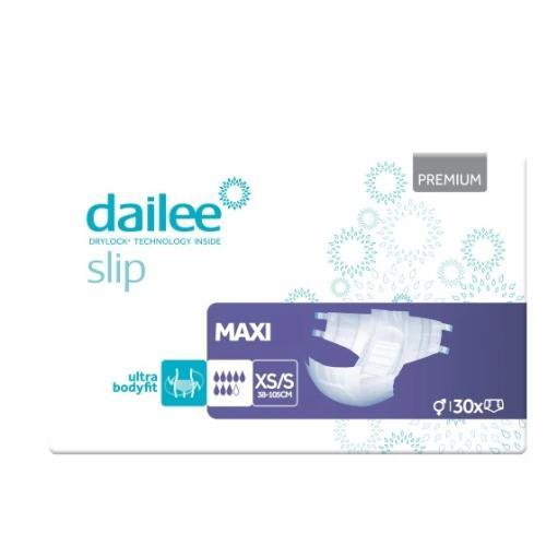 Miniaturka artykułu - DAILEE Slip Premium Maxi XS/S Pieluchomajtki, 30szt. USZKODZONE OPAKOWANIE FOLIOWE (29 SZT)