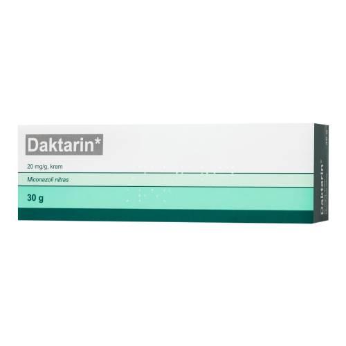 Miniaturka artykułu - Daktarin Krem 20 mg, 30 g (Delfarma) - lek na grzybicę