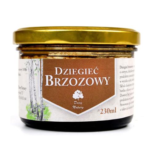 Miniaturka artykułu - DARY NATURY Dziegieć brzozowy EKO, 230ml