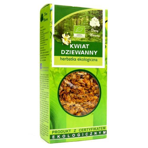 Miniaturka artykułu - DARY NATURY Dziewanna kwiat EKO, 25g USZKODZONE OPAKOWANIE TEKTUROWE