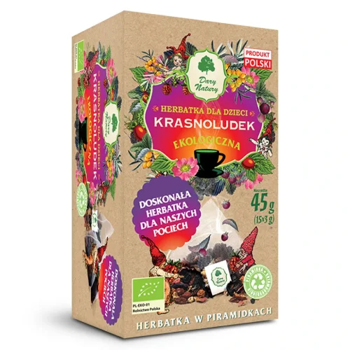 Miniaturka artykułu - Dary Natury Herbata Krasnoludek, 15x3g