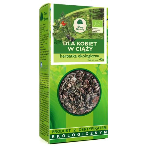Miniaturka artykułu - DARY NATURY Herbatka dla kobiet w ciąży EKO, 40g