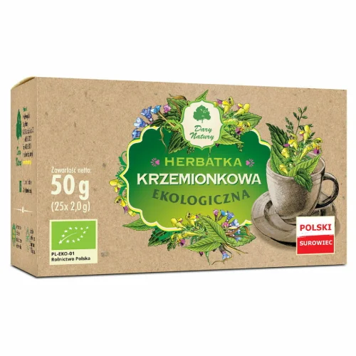 Miniaturka artykułu - DARY NATURY Herbatka Ekologiczna Krzemionkowa, 25x2,0g