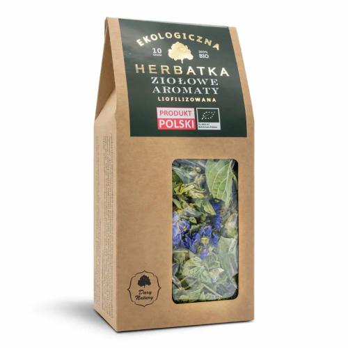 DARY NATURY Herbatka Ziołowe Aromaty Liofilizowana Eko, 10g