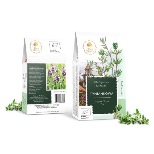 Miniaturka artykułu - Dary Natury Herbatka Tymiankowa, 80 g 