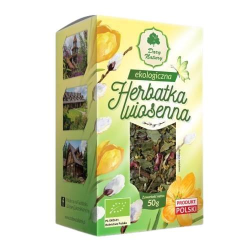 Miniaturka artykułu - DARY NATURY Ekologiczna herbatka wiosenna, 50g