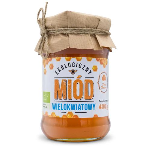 Miniaturka artykułu - DARY NATURY Mi&oacute;d nektarowy wielokwiatowy Bio, 400g
