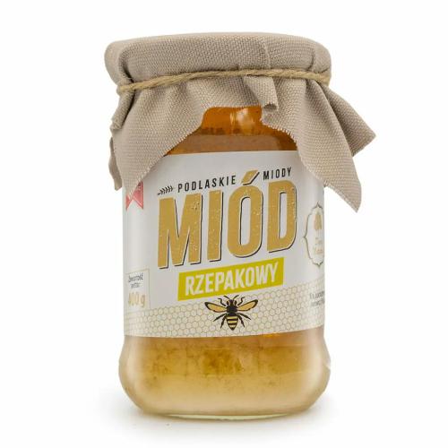Miniaturka artykułu - DARY NATURY Mi&oacute;d rzepakowy, 400g