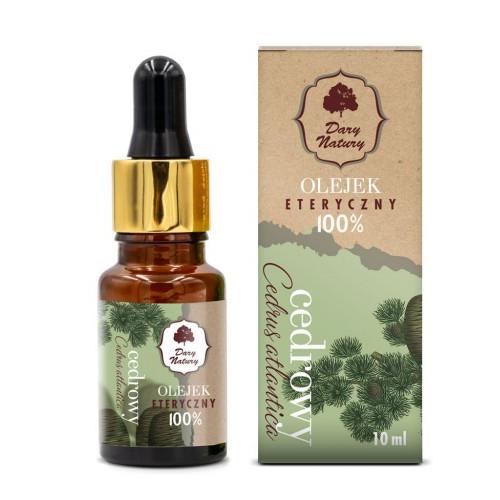 Miniaturka artykułu - Dary Natury Olejek eteryczny Cedrowy 100%, 10ml