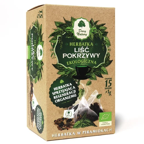 Miniaturka artykułu - DARY NATURY Pokrzywa liść 15x1g