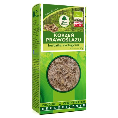 Miniaturka artykułu - DARY NATURY Prawoślaz korzeń EKO, 50g
