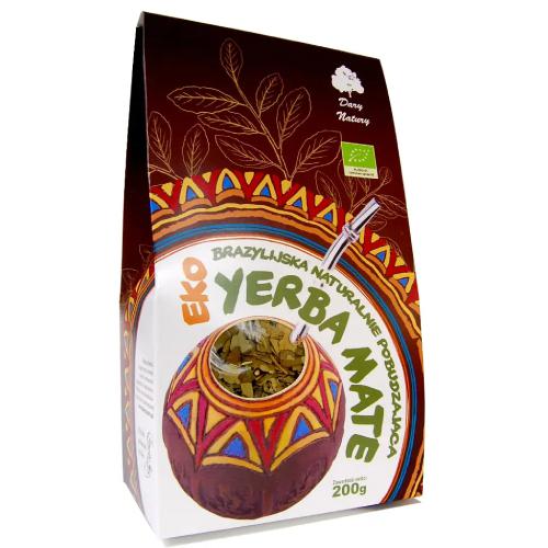 Miniaturka artykułu - DARY NATURY Yerba Mate EKO, 200g