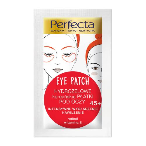Miniaturka artykułu - PERFECTA Eye Patch 45+ Hydrożelowe koreańskie płatki pod oczy, 1 para
