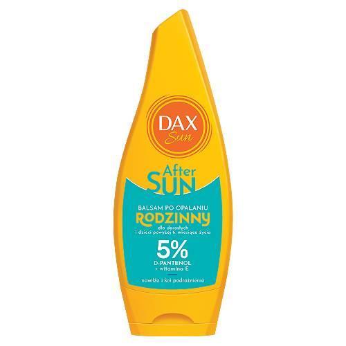 Miniaturka artykułu - DAX Sun After Sun Rodzinny balsam po opalaniu 5% D-Pantenol, 175 ml USZKODZONE/ USZKODZONE PLASITKOWE OPAKOWANIA