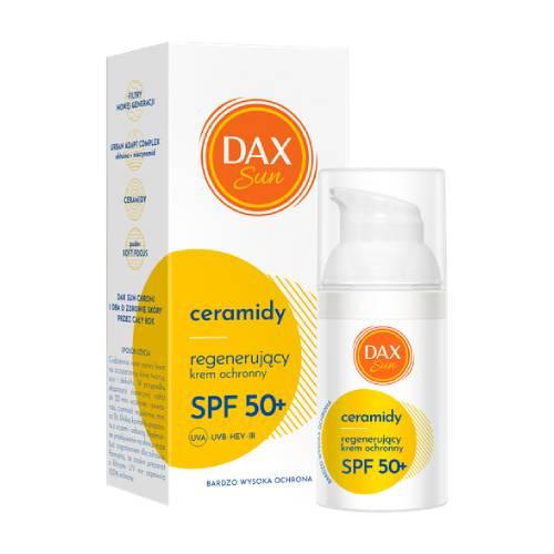 Miniaturka artykułu - Dax Sun Regenerujący krem ochronny z ceramidami SPF 50+, 30 ml