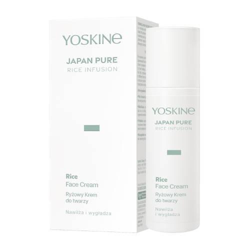 Miniaturka artykułu - Yoskine Japan Pure Rice Infusion Ryżowy krem do twarzy, 50 ml