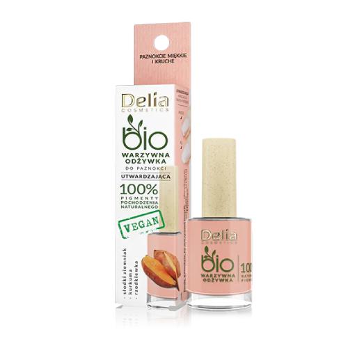 Miniaturka artykułu - Delia Bio Warzywna Odżywka Utwardzająca Do Paznokci - Batat, 11ml