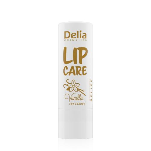 Miniaturka artykułu - DELIA Lip Care Pomadka Ochronna waniliowa, 4,9g