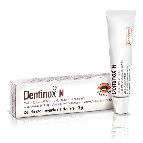 Miniaturka artykułu - DENTINOX N Żel - 10 g  BRAK OPAKOWANIA