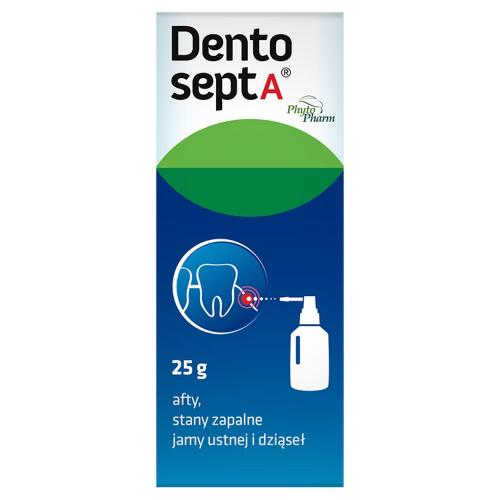 Miniaturka artykułu - Dentosept A płyn z aplikatorem - 25g