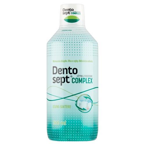 Miniaturka artykułu - Dentosept Complex płyn - 500 ml USZKODZONE/BRAK ORGINALNEGO KORKA