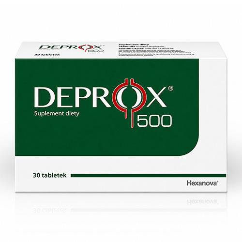 Miniaturka artykułu - Deprox 500 dla mężczyzn, 30 tabl.
