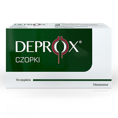 Miniaturka artykułu - DEPROX czopki na zapalenie prostaty, 10 sztuk