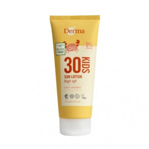 Miniaturka artykułu - Derma Sun Kids Balsam dla dzieci SPF30, 200ml USZKODZONY KOREK