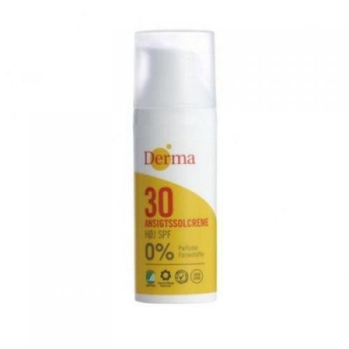 Miniaturka artykułu - Derma Sun Krem do twarzy SPF30, 50ml KR&Oacute;TKA DATA 30.06.2026