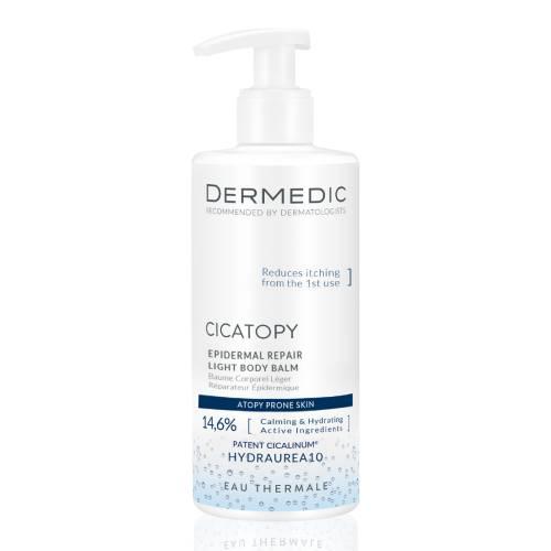 Miniaturka artykułu - Dermedic Cicatopy Lekki balsam do ciała odbudowujący nask&oacute;rek, 300 ml
