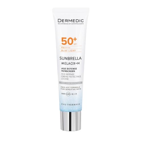 Miniaturka artykułu - Dermedic Sunbrella Age Defense SPF50+ Lekki krem ochronny, 40 ml