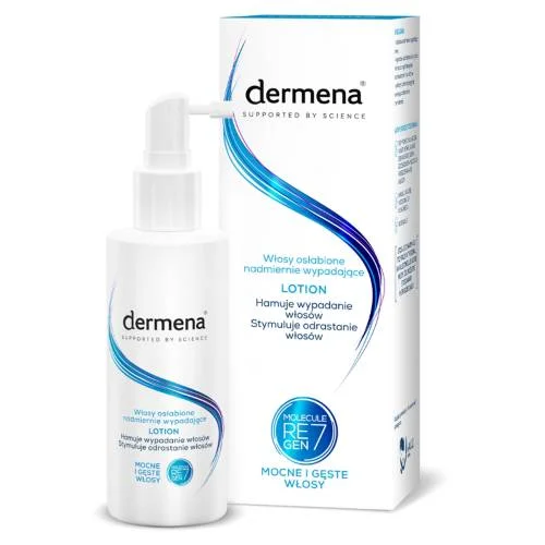 Miniaturka artykułu - Dermena Lotion do włos&oacute;w nadmiernie wypadających, 150 ml