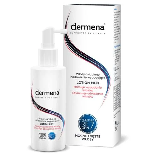 Miniaturka artykułu - DERMENA MEN Lotion do włos&oacute;w, 150 ml BRAK TEKTUROWEGO OPAKOWANIA