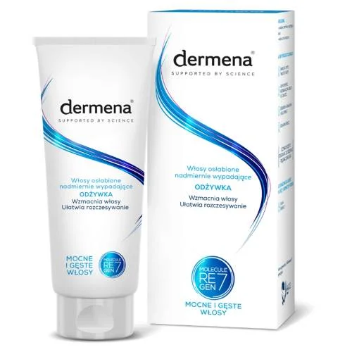 Miniaturka artykułu - Dermena Wzmacniająca odżywka do włos&oacute;w, 200 ml