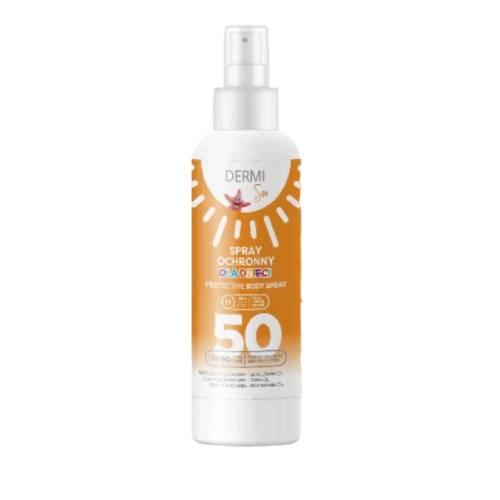 Miniaturka artykułu - Dermi Sun Spray ochronny dla dzieci SPF 50, 125 ml