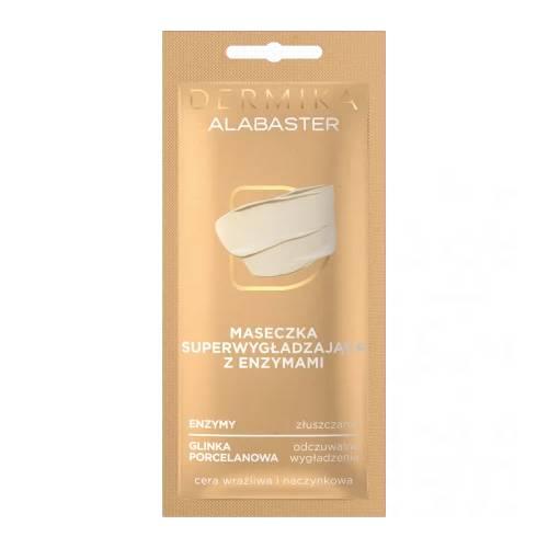 Miniaturka artykułu - DERMIKA Alabaster Maseczka superwygładzająca z enzymami, 10ml
