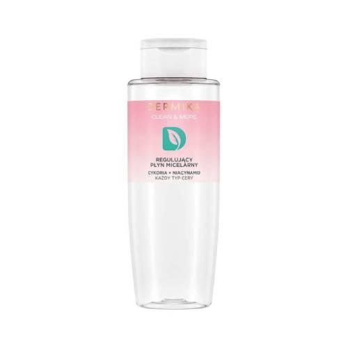 Miniaturka artykułu - DERMIKA Clean & More Regulujący płyn micelarny Cykoria & Niacynamid, 400ml