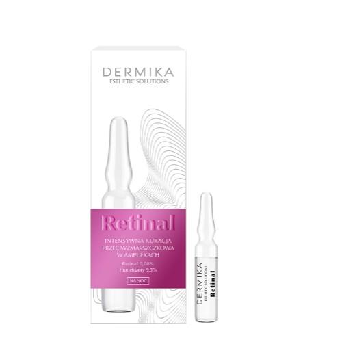 Miniaturka artykułu - DERMIKA Esthetic Solutions Retinal Intensywna Kuracja Przeciwzmarszczkowa w Ampułkach, 7x2ml