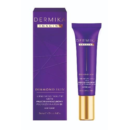 Miniaturka artykułu - IMAGINE DIAMOND SKIN Ciekłokrystaliczny krem przeciwzmarszczkowy pod oczy i na powieki, 15ml