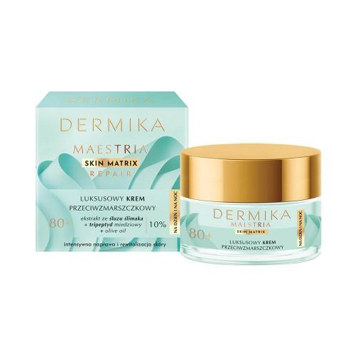 Miniaturka artykułu - DERMIKA MAESTRIA Luksusowy krem przeciwzmarszczkowy 80+, 50ml