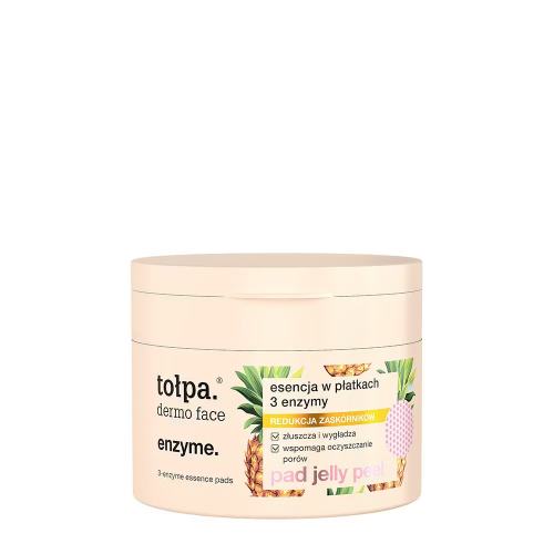 Miniaturka artykułu - Tołpa Dermo Face Enzyme Esencja w płatkach 3 enzymy, 50 szt.