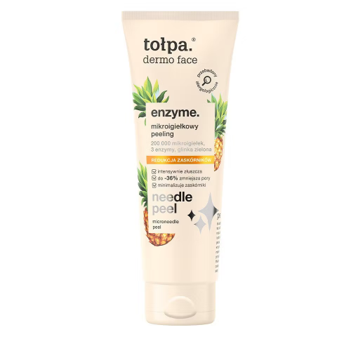 Miniaturka artykułu - Tołpa Dermo Face Mikroigiełkowy peeling do twarzy 3 enzymy, 100 ml