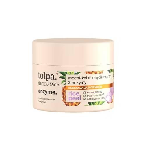 Miniaturka artykułu - Tołpa Dermo Face Enzyme Mochi-żel do mycia twarzy 3 enzymy, 110 g