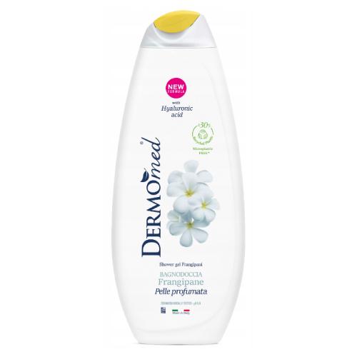 Miniaturka artykułu - DERMOMED Żel pod prysznic Plumeria, 650ml
