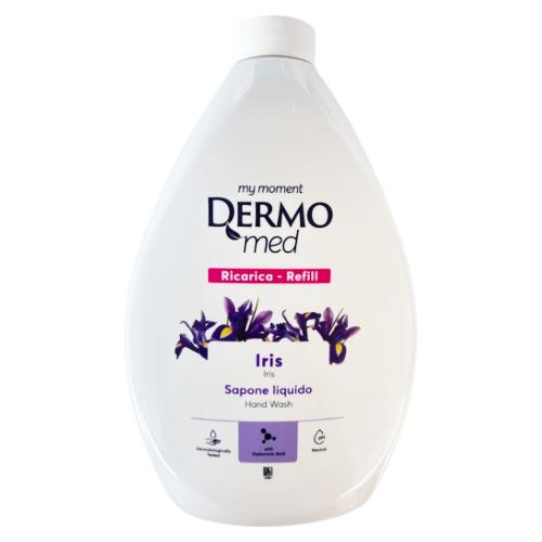 Miniaturka artykułu - DERMOMED Mydło do rąk Irys zapas, 1000ml