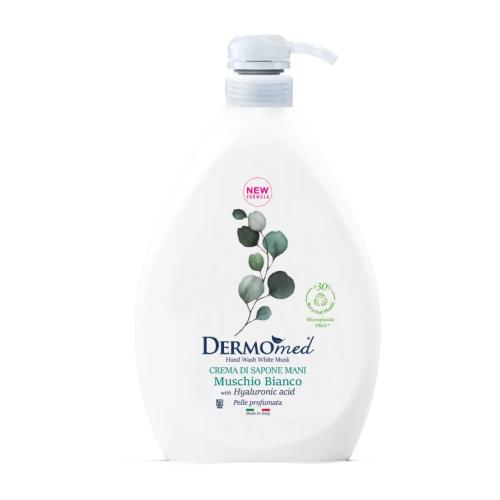 Miniaturka artykułu - DERMOMED Mydło do rąk Białe piżmo, 1000ml